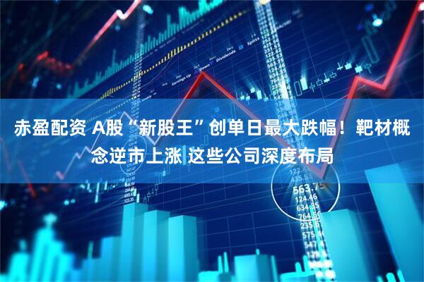 赤盈配资 A股“新股王”创单日最大跌幅！靶材概念逆市上涨 这些公司深度布局